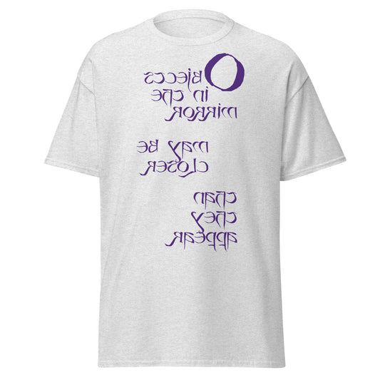 'OBJECTS IN THE MIRROR' T-SHIRT