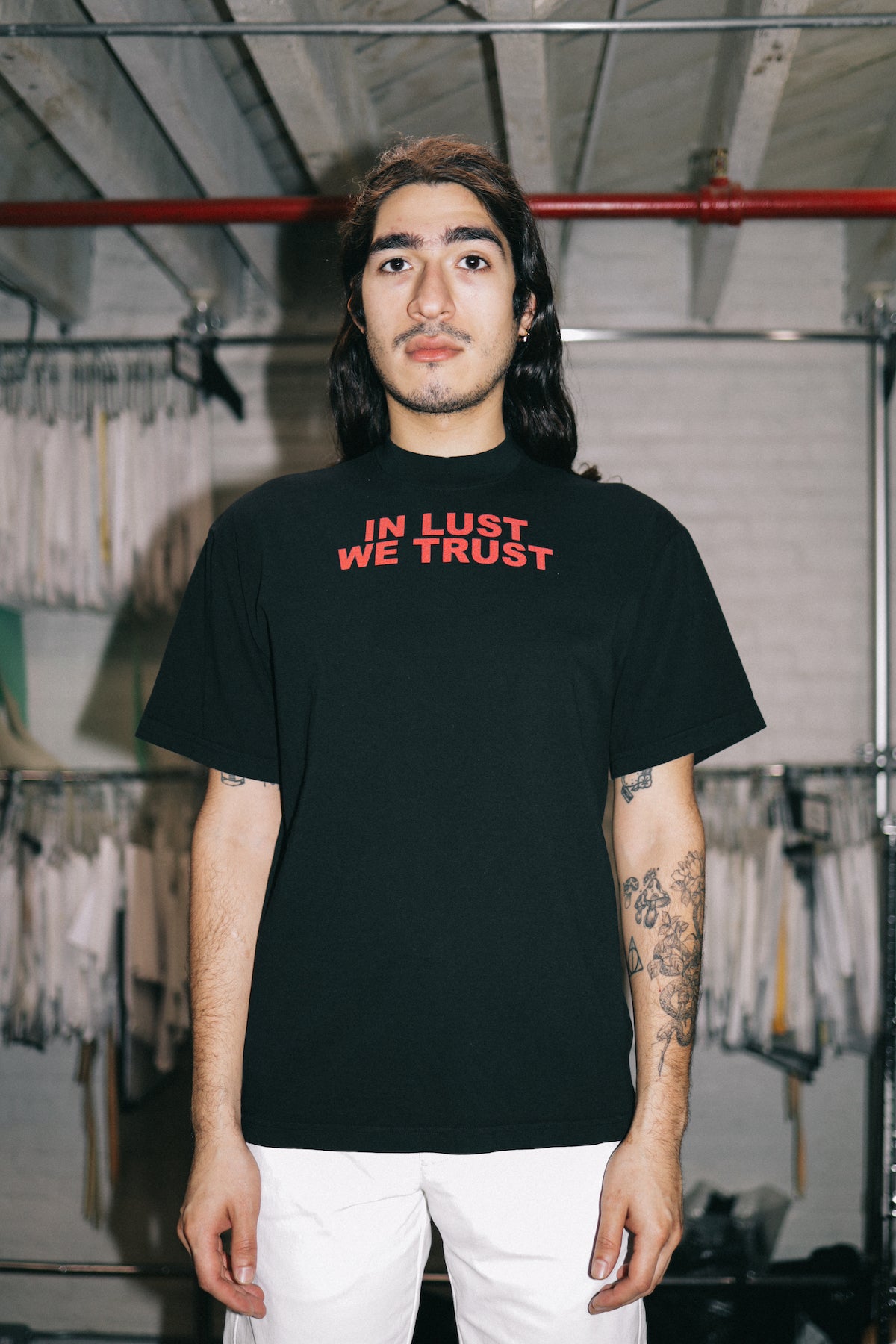 IN LUST WE TRUST PRINTED SS