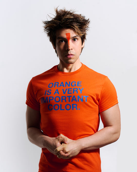 'ORANGE IS A VERY IMPORTANT COLOR' T-SHIRT