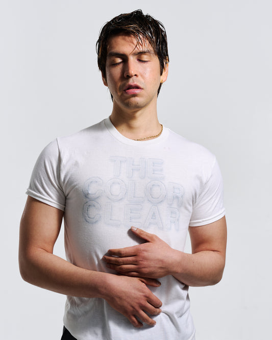 'THE COLOR CLEAR' T