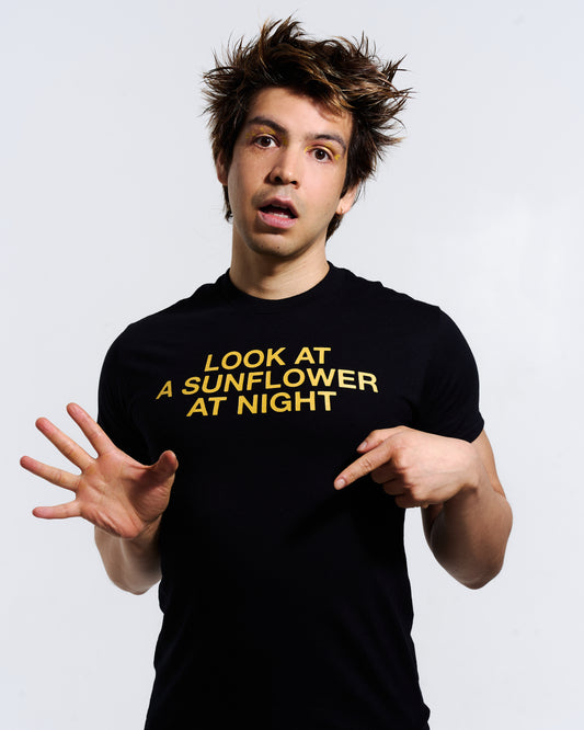 'SUNFLOWER AT NIGHT' T-SHIRT