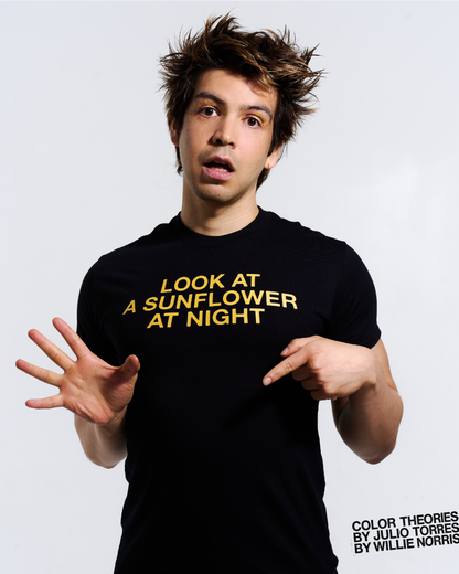 'SUNFLOWER AT NIGHT' T-SHIRT