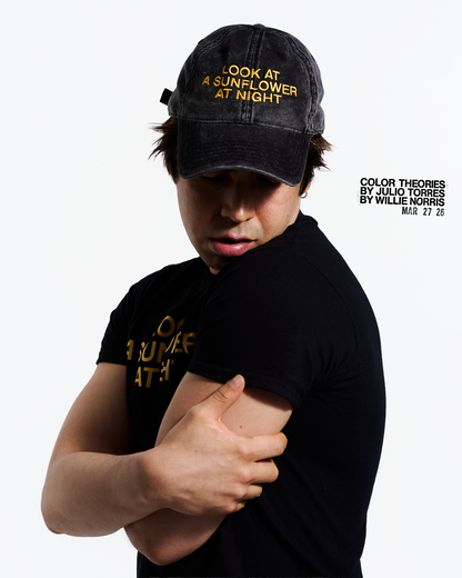 'SUNFLOWER AT NIGHT' HAT