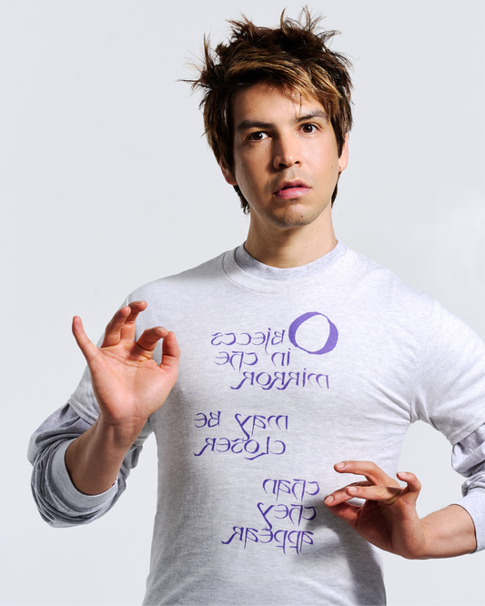 'OBJECTS IN THE MIRROR' T-SHIRT