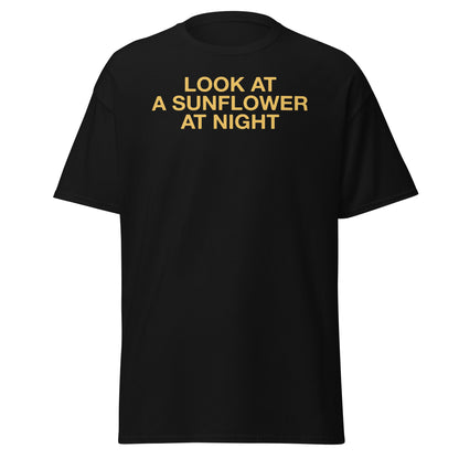 'SUNFLOWER AT NIGHT' T-SHIRT