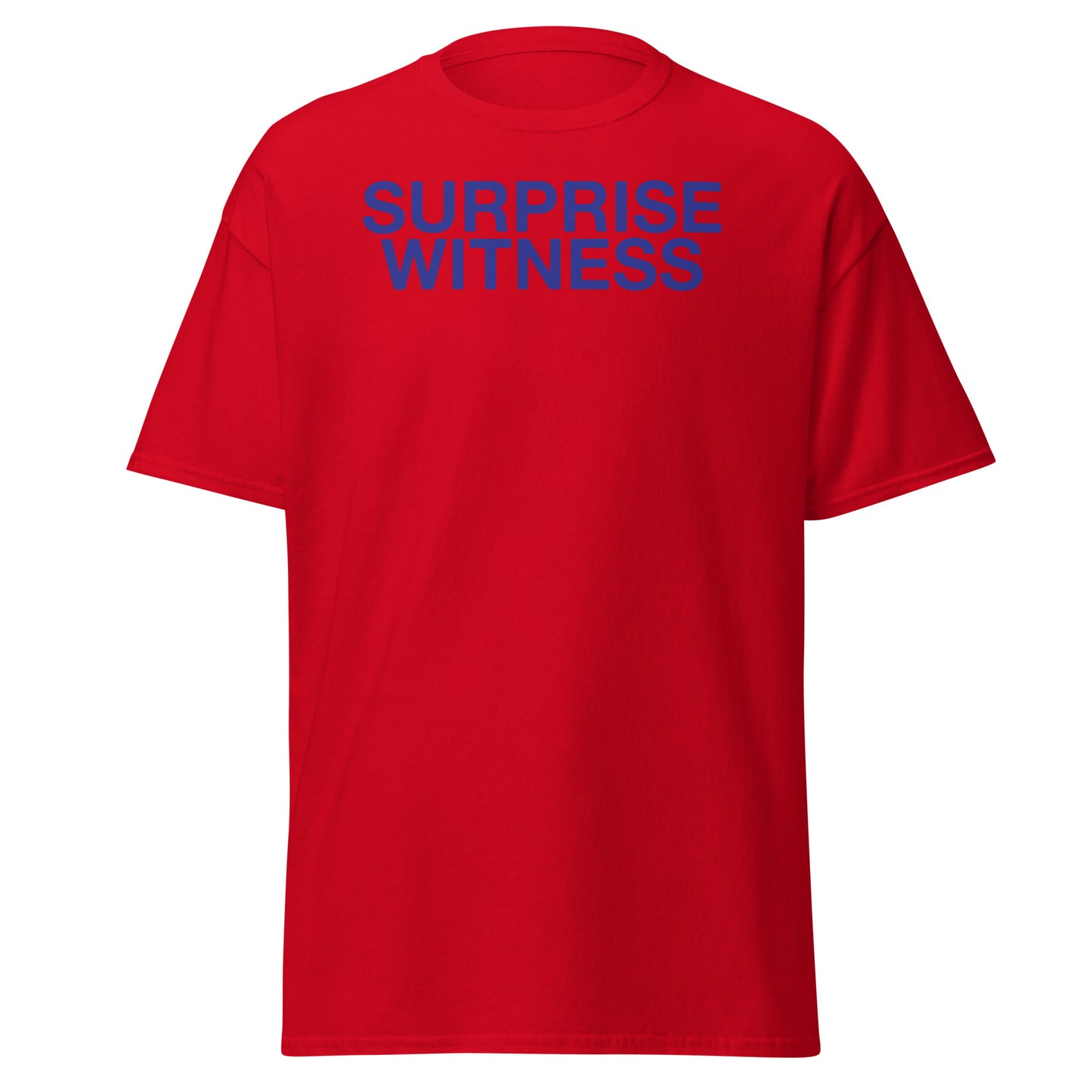 'SURPRISE WITNESS' T-SHIRT