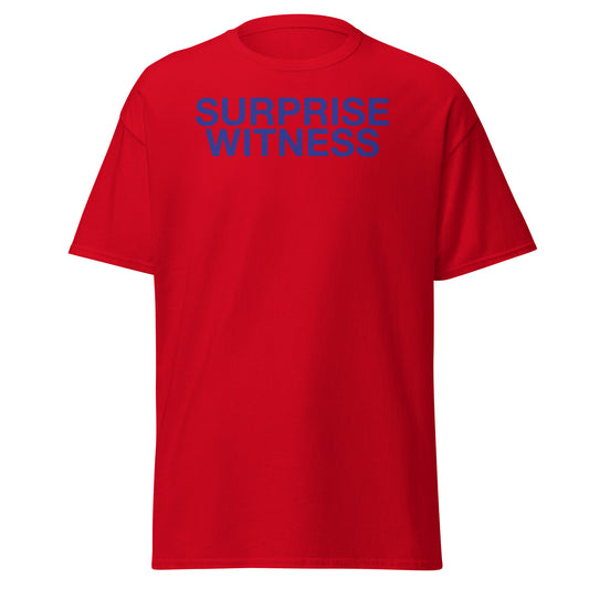 'SURPRISE WITNESS' T-SHIRT